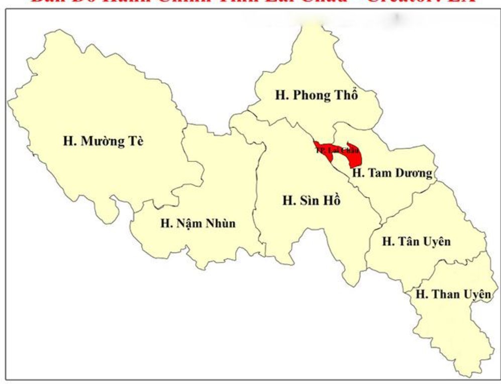 Bản đồ Lai Châu