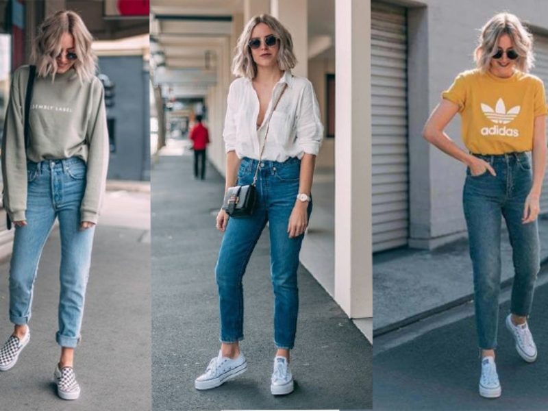 10 cách phối đồ với quần jeans sành điệu chuẩn sao Hàn cho nàng